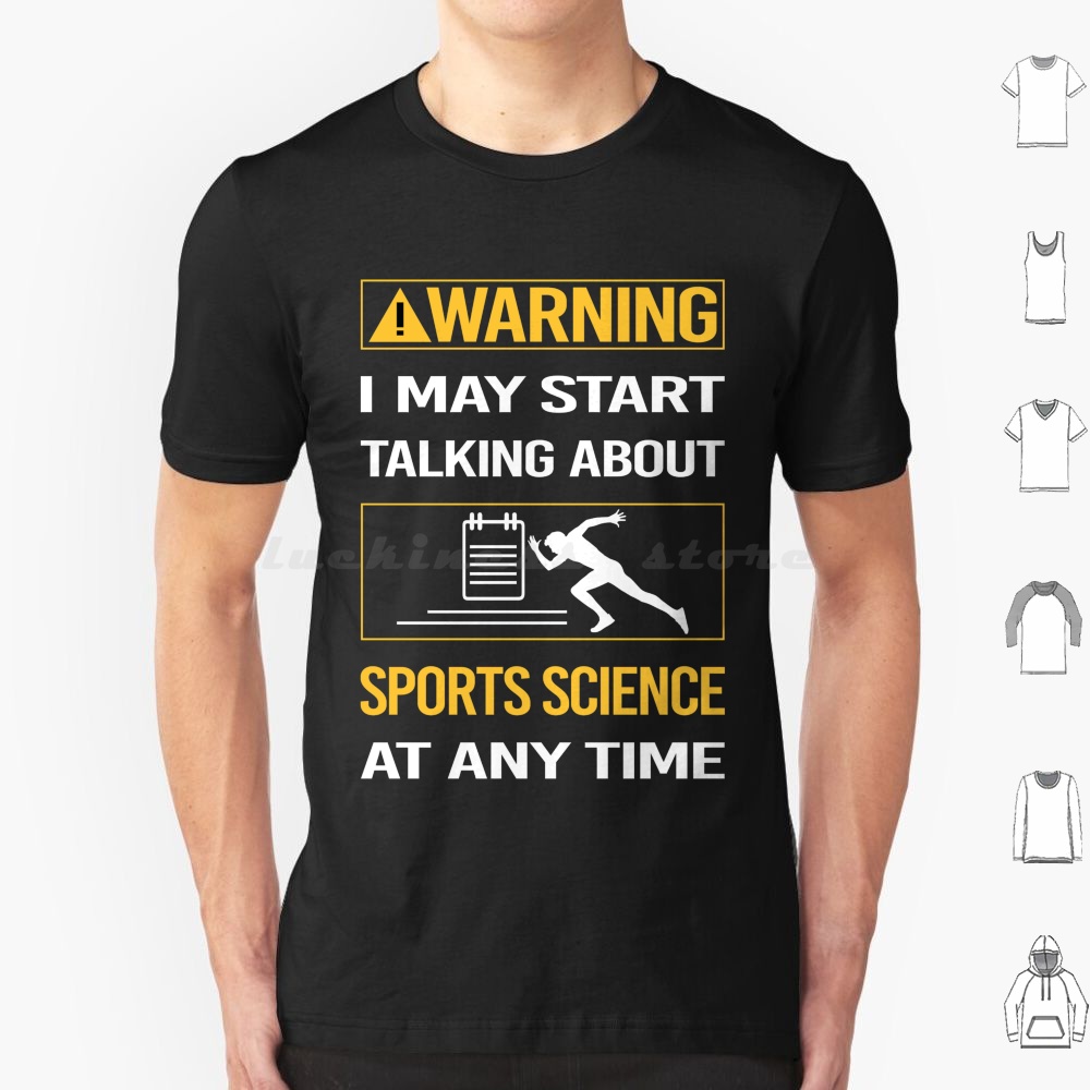 Hobby Is Science - Grappige Waarschuwing Sport Wetenschap T-shirt Katoen