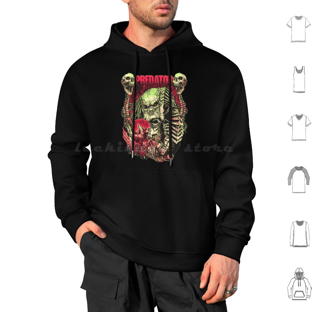 Science Hunter - Art Hoodie Katoen Lange Mouw De
