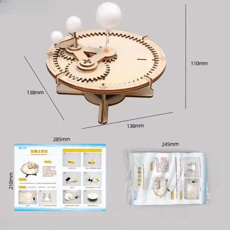  Houten mechanisch model van  - Hobby Is Science recensie en prijs