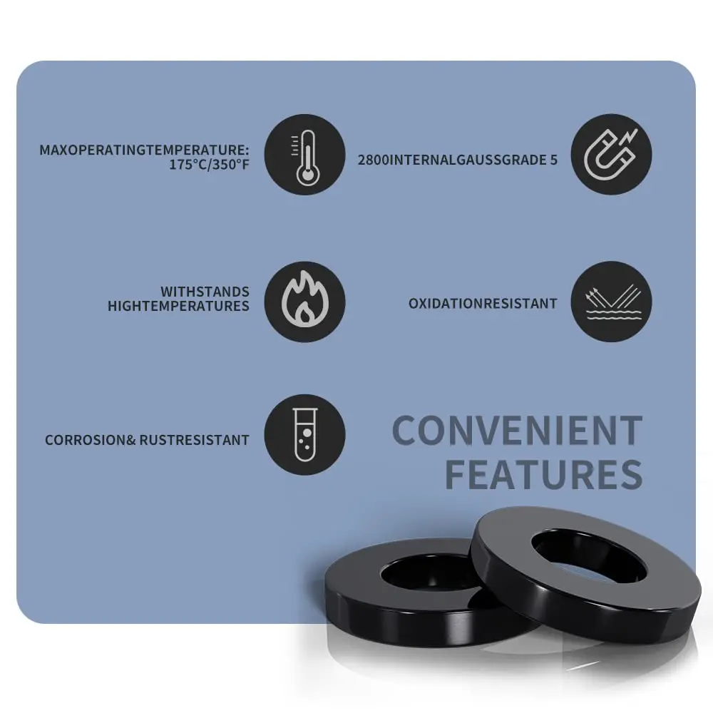 D45-100mm Ferriet Ring Magneet - Hobby Is Science recensie en prijs