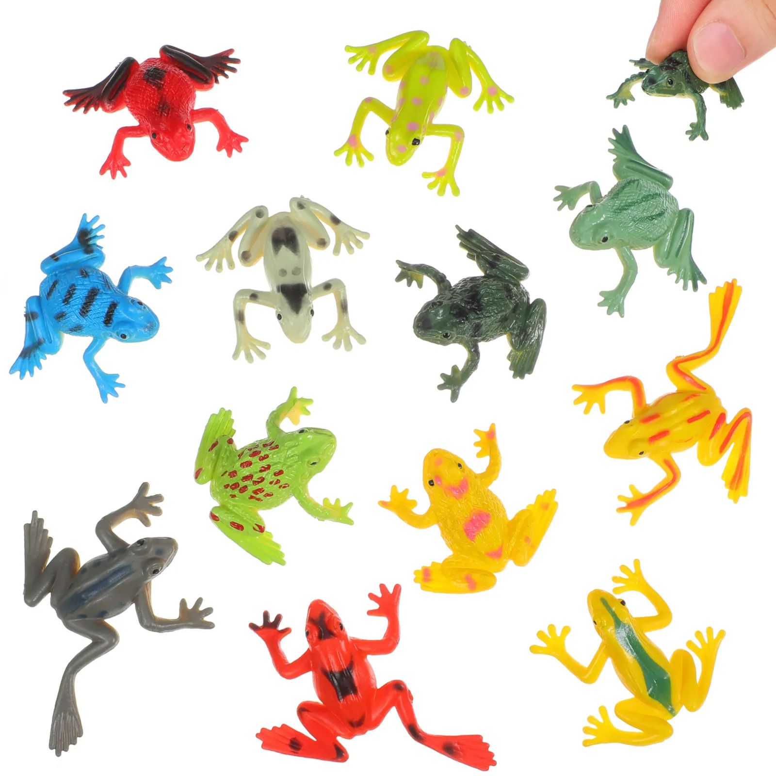 12 stuks realistische kikkers  - Hobby Is Science recensie en prijs