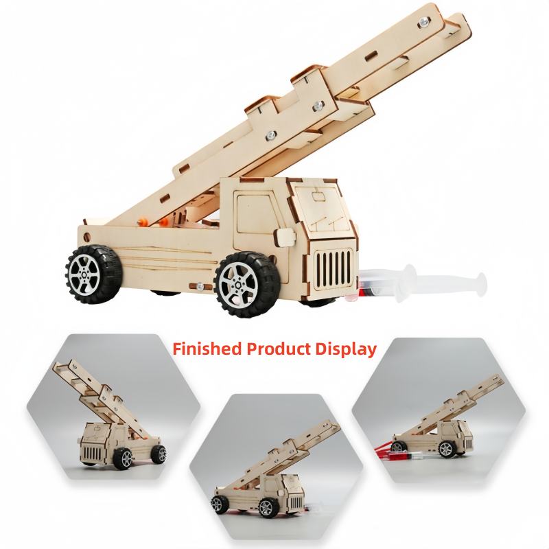 DIY houten ladder brandweerwag - Science Diy Model recensie en prijs