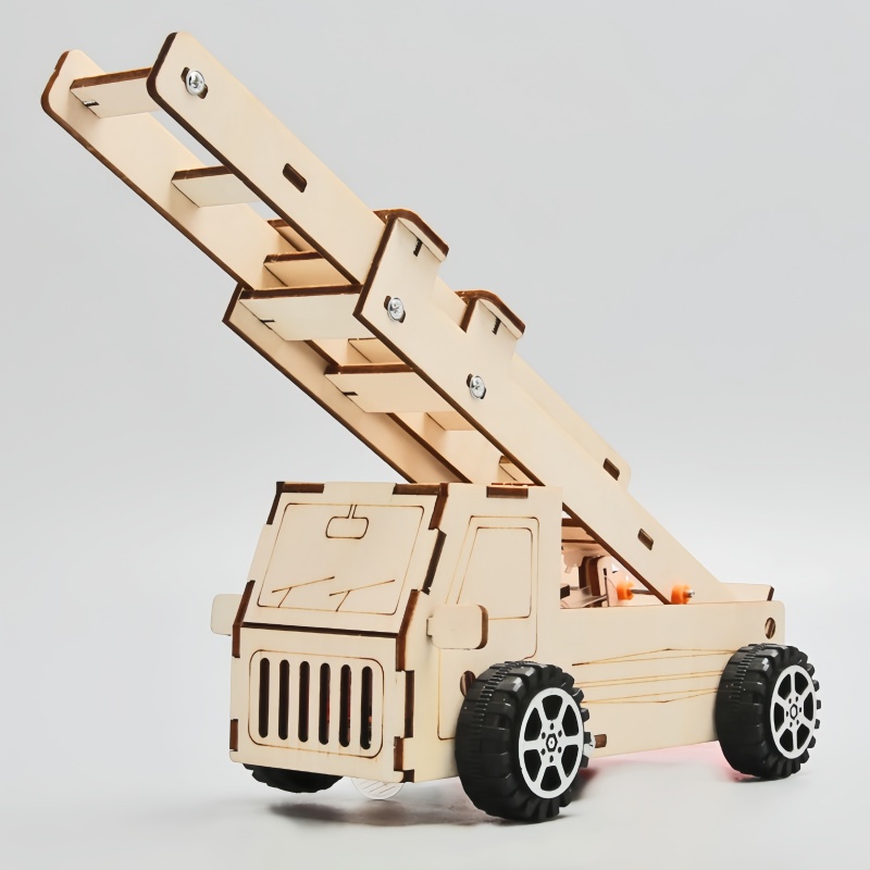 DIY houten ladder brandweerwag - Science Diy Model recensie en prijs