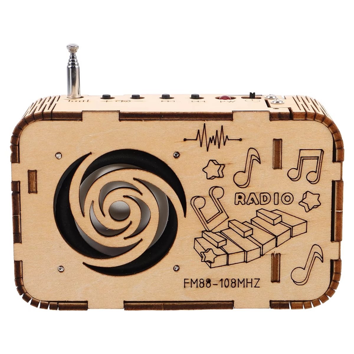 DT57 NIEUWSTE MODEL 88-108MHZ  - Science Project Physics recensie en prijs