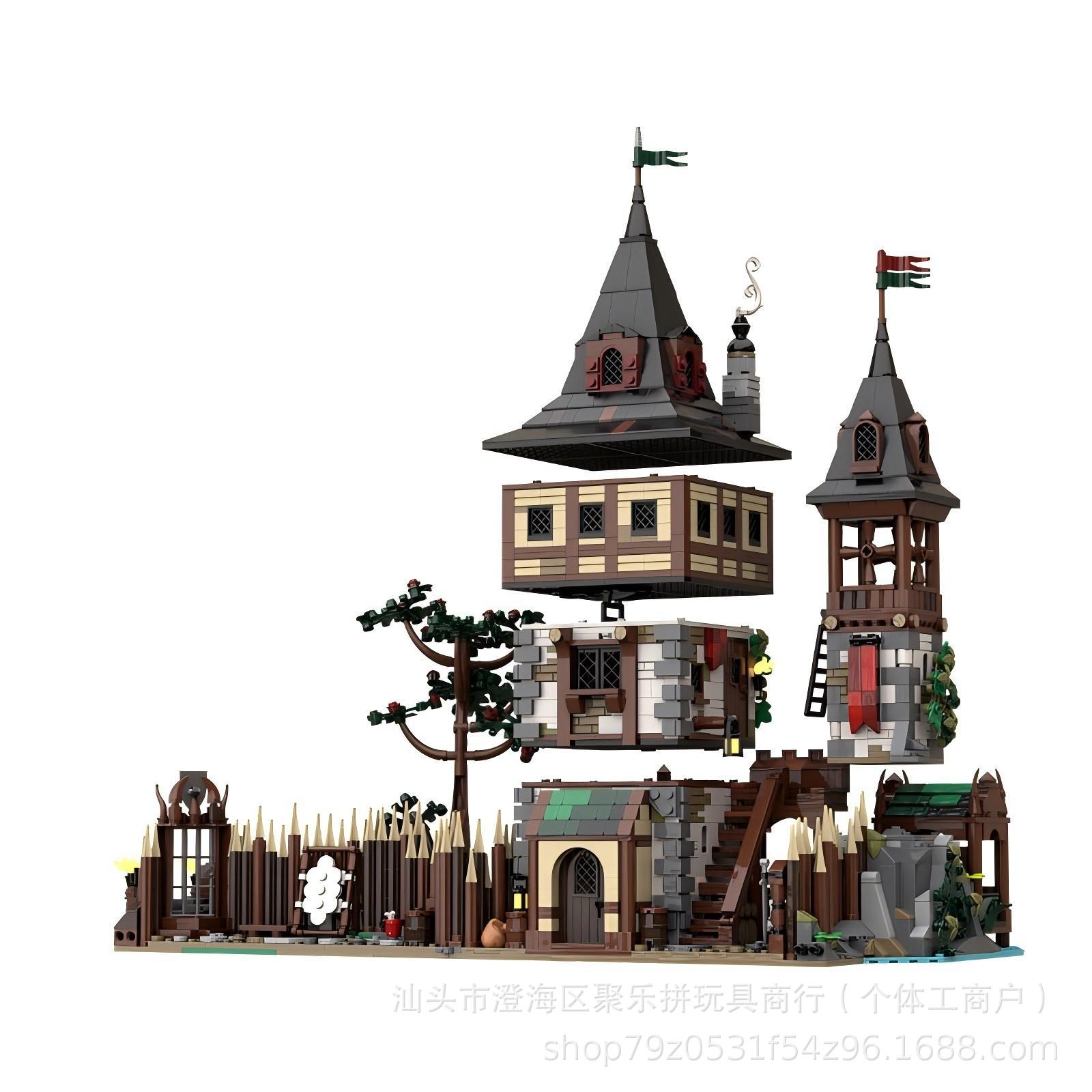 MOC Bear King Castle Mozaïek B - Hobby Is Science recensie en prijs