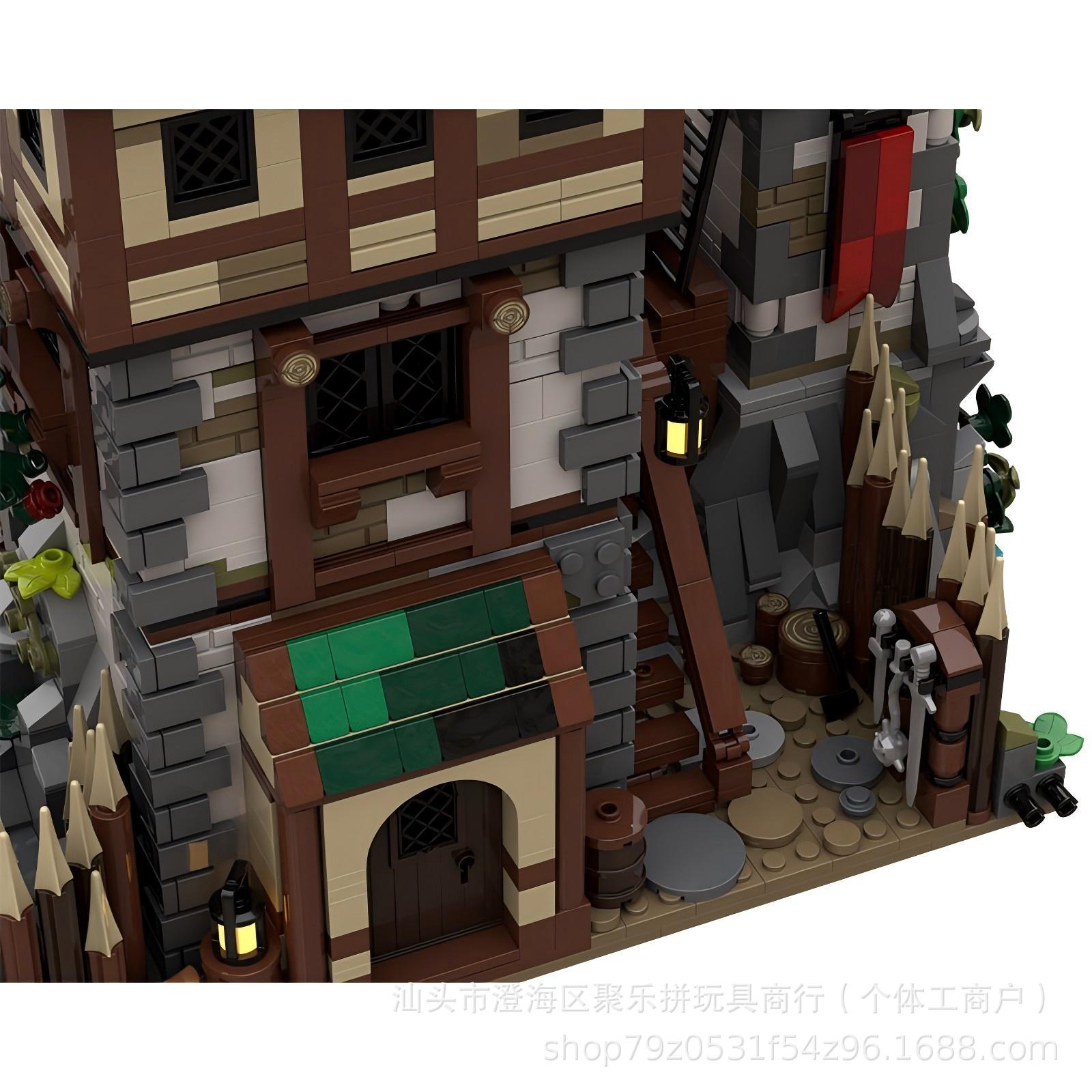 MOC Bear King Castle Mozaïek B - Hobby Is Science recensie en prijs